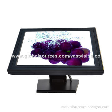 17-inch Resistive Touch Screen LCD Monitor, 1,280*1,024 Pixels Resolution